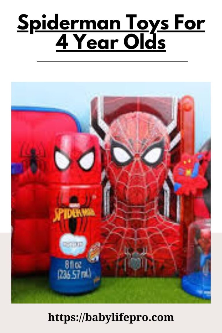 6 Best Spiderman Toys For 4 Year Olds