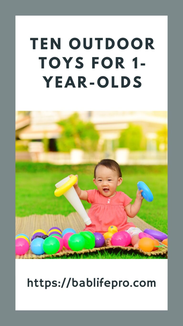 5 best Outdoor Toys For 1-2 Year Olds